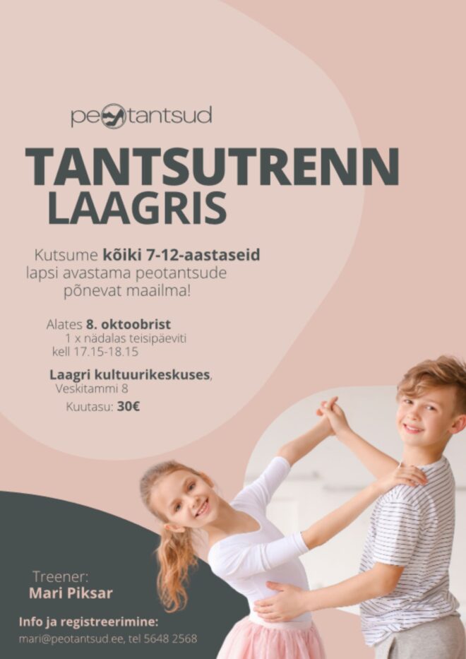 Laste peotantsutrenn Laagris