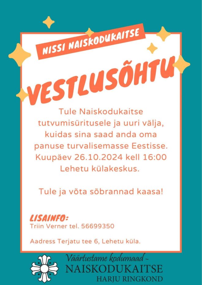 Vestlusõhtu