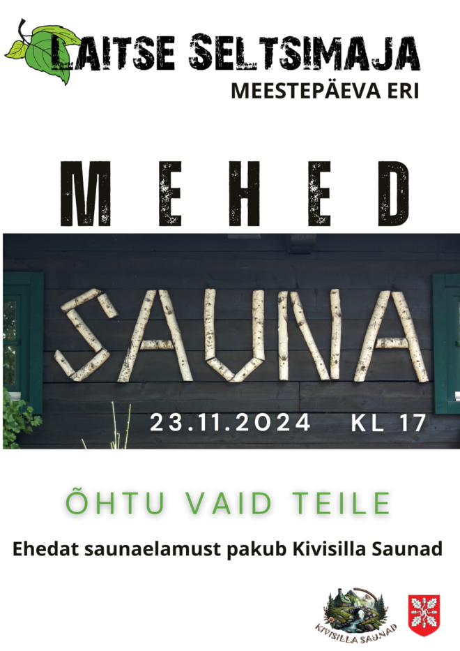 Meestepäeva saun vaid meestele