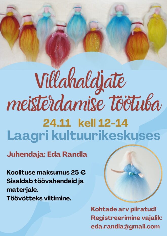 Villahaldjate töötuba