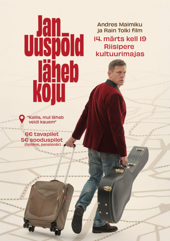 Kinoõhtu filmiga “Jan Uuspõld läheb koju”