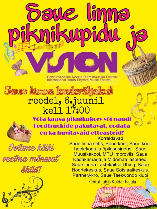 Saue linna piknikupidu