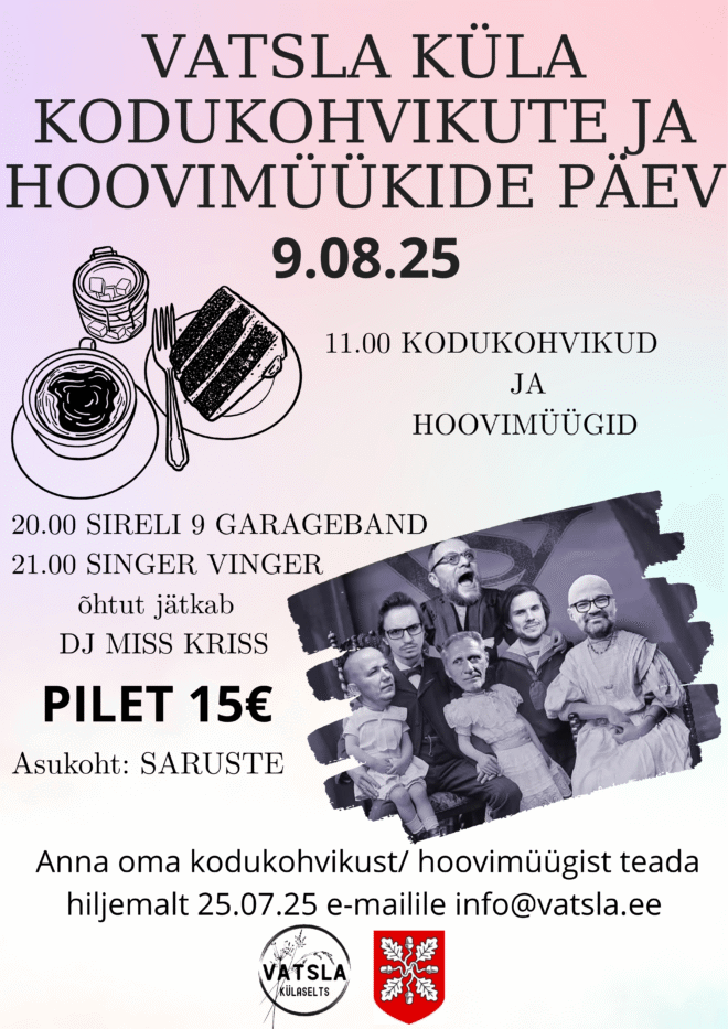 Vatsla küla kodukohvikute ja hoovimüükide päev