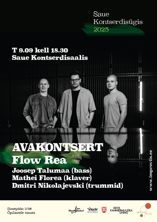 Saue kontserdisügis 2025 avakontsert Flow Rea