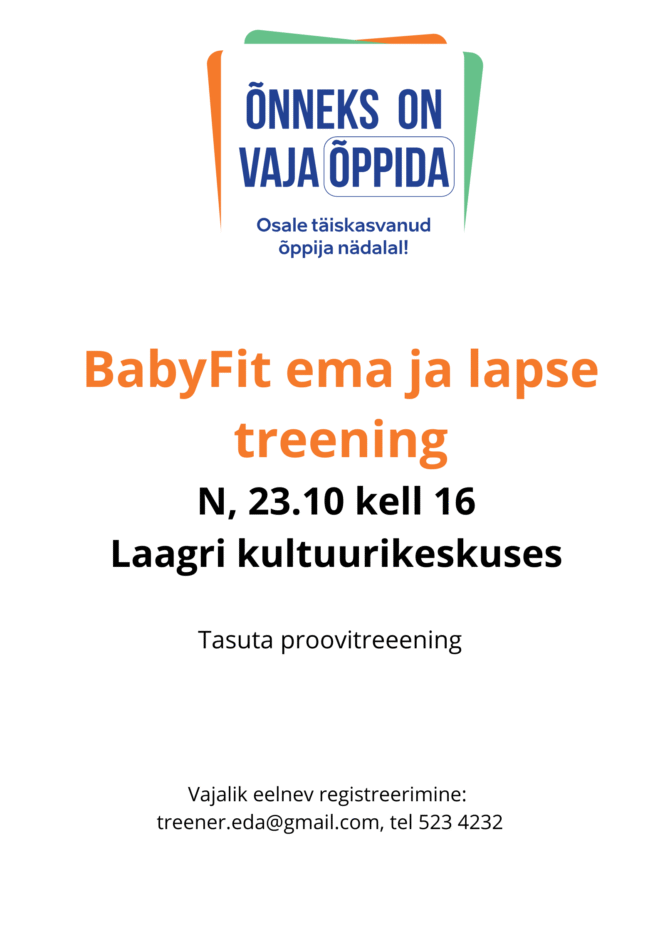 BabyFit ema ja lapse treening