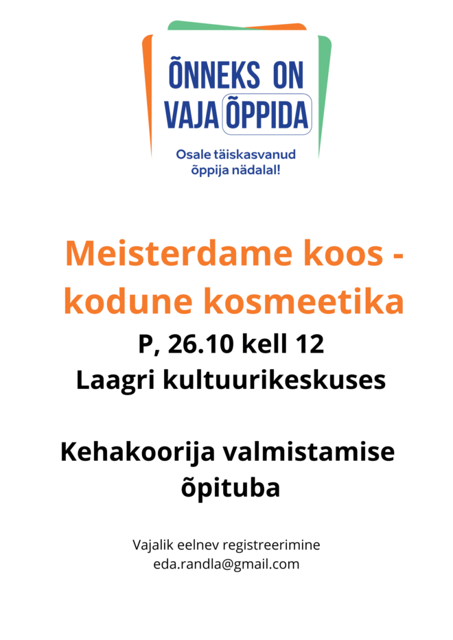 Meisterdame koos – kodune kosmeetika