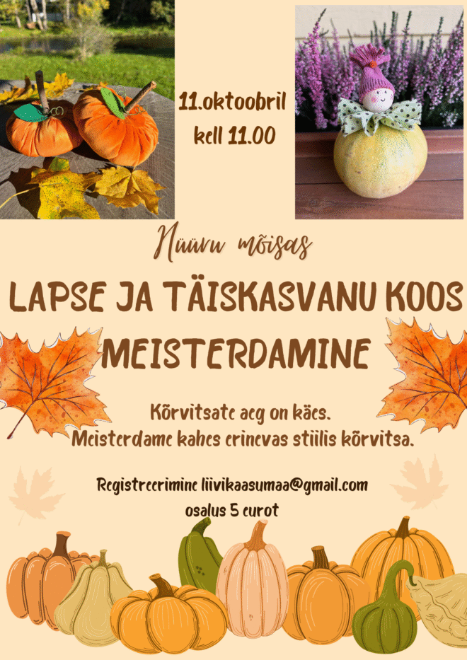 Lapse ja täiskasvanu koos meisterdamine