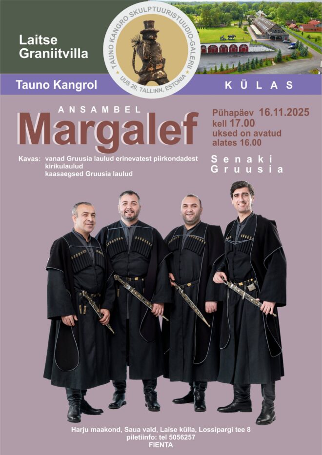 Gruusia ansambli “Margalef” kontsert