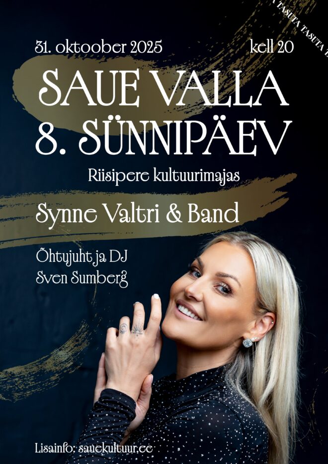 Saue valla 8. sünnipäev Riisiperes | Synne Valtri & Band