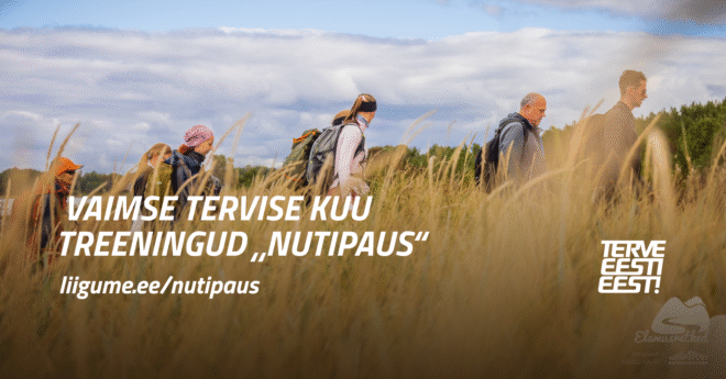 “Nutipaus” välitreeningud Laagri Jõekääru pargis