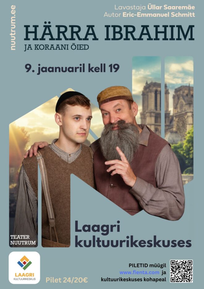 Teater Nuutrum etendus “Härra Ibrahim”