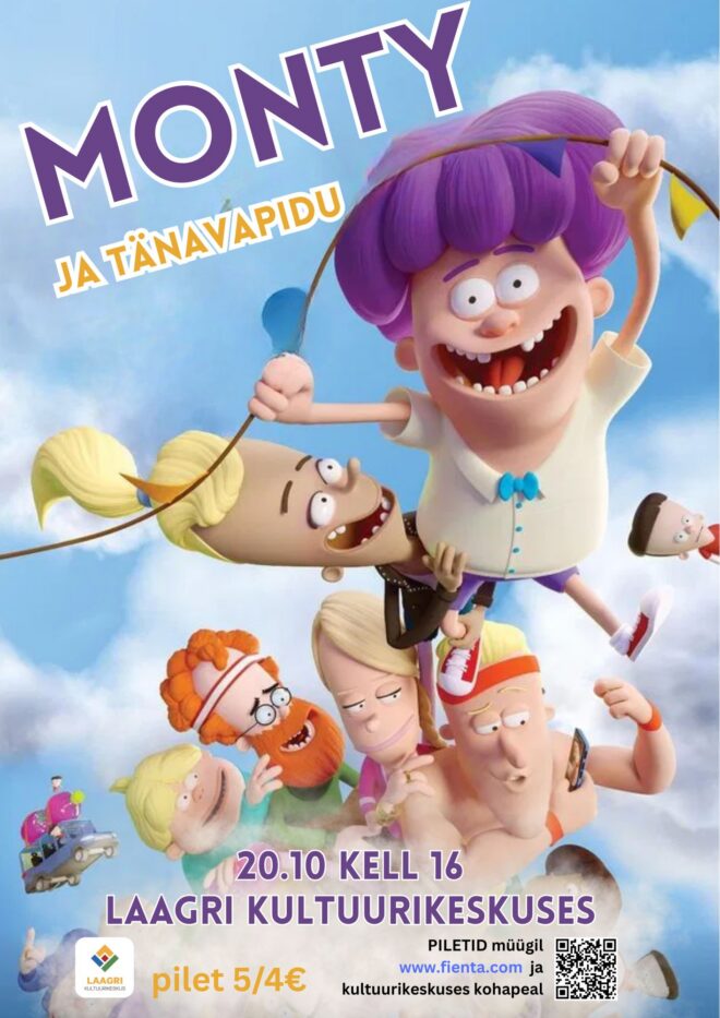 KINO: lastefilm “Monty ja tänavapidu”