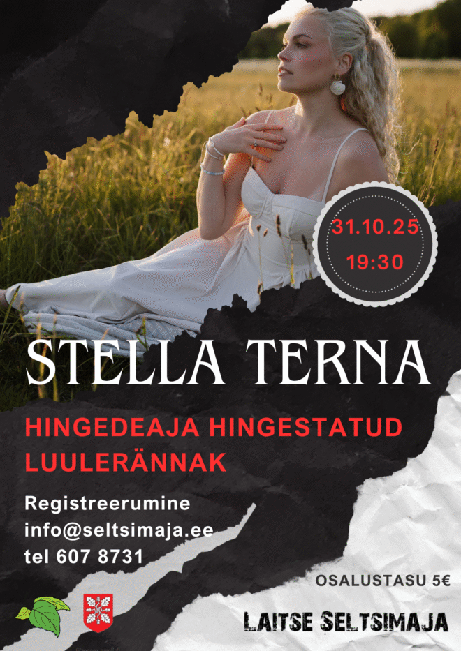 Hingedeaja hingestatud luulerännak Stella Ternaga