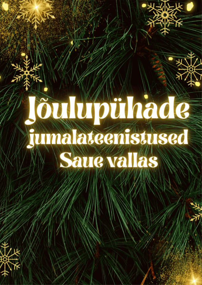 Jõulupühade jumalateenistused Saue vallas