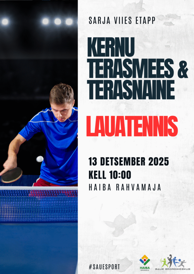 Kernu Terasmees & Terasnaine – LAUATENNIS