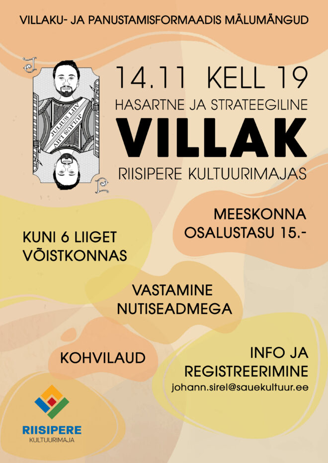 Hasartne ja strateegiline VILLAK