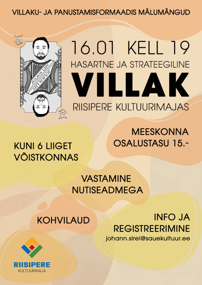 Hasartne ja strateegiline VILLAK