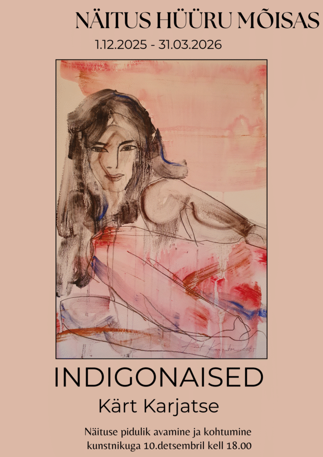 Kärt Karjatse akvarellid “INDIGONAISED”