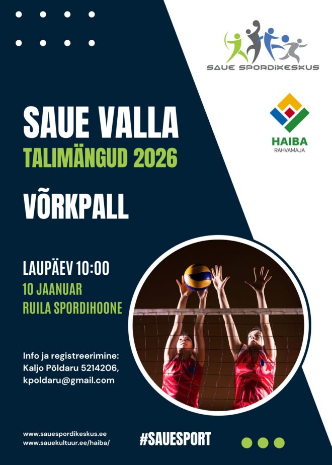 Saue valla talimängud 2026 – VÕRKPALL