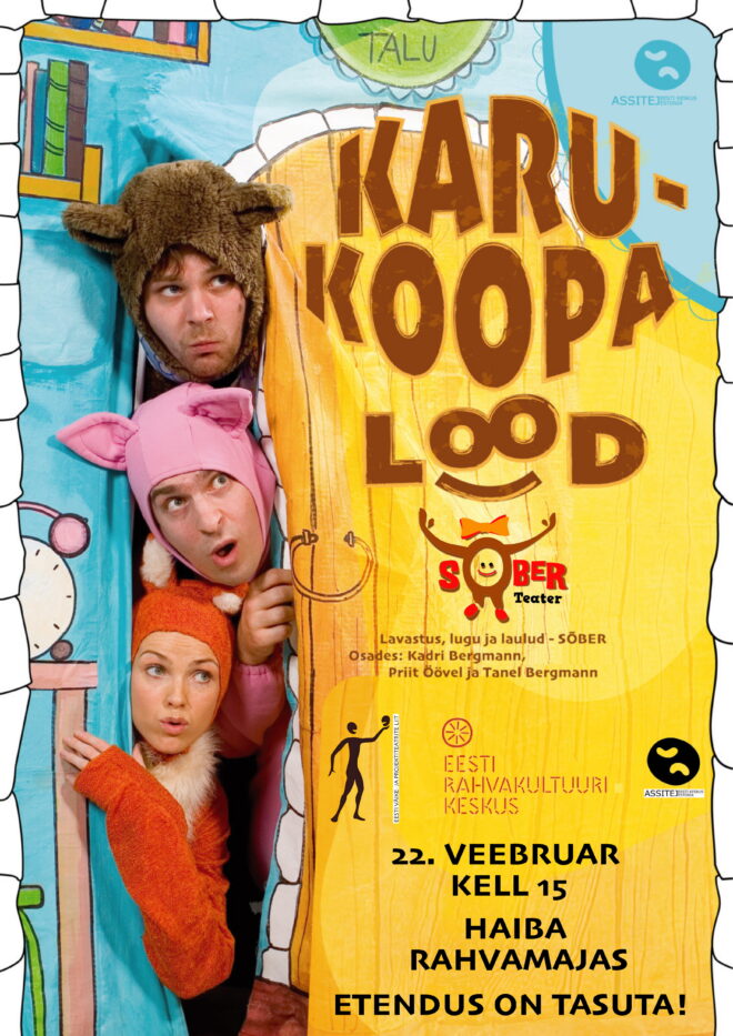 Teater Sõber etendus “Karukoopa lood”