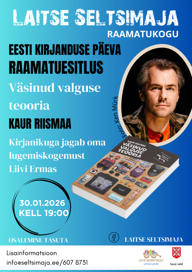 Eesti kirjanduse päev. Kaur Riisma “Väsinud valguse teooria”