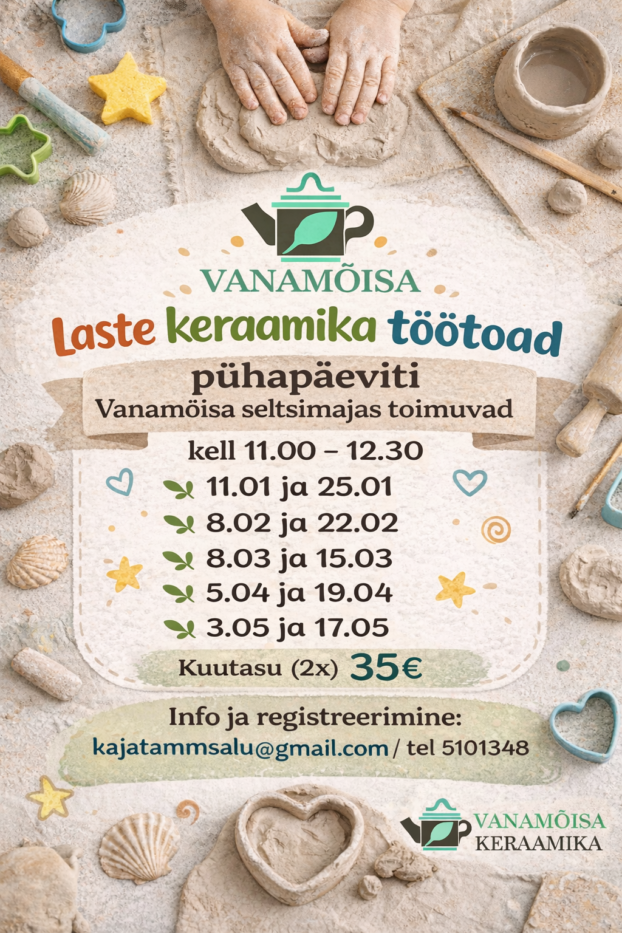 Laste keraamika pühapäeva hommikud