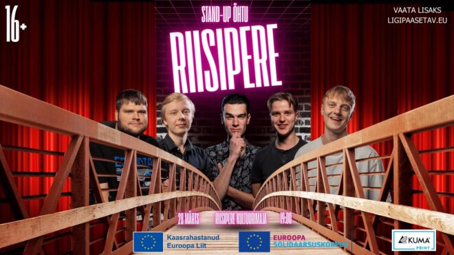 Riisipere stand-up õhtu TASUTA! (Broneeri koht ette)