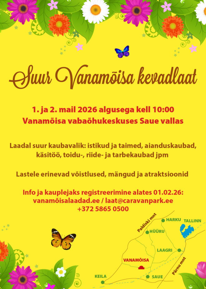 Suur Vanamõisa kevadlaat 2026