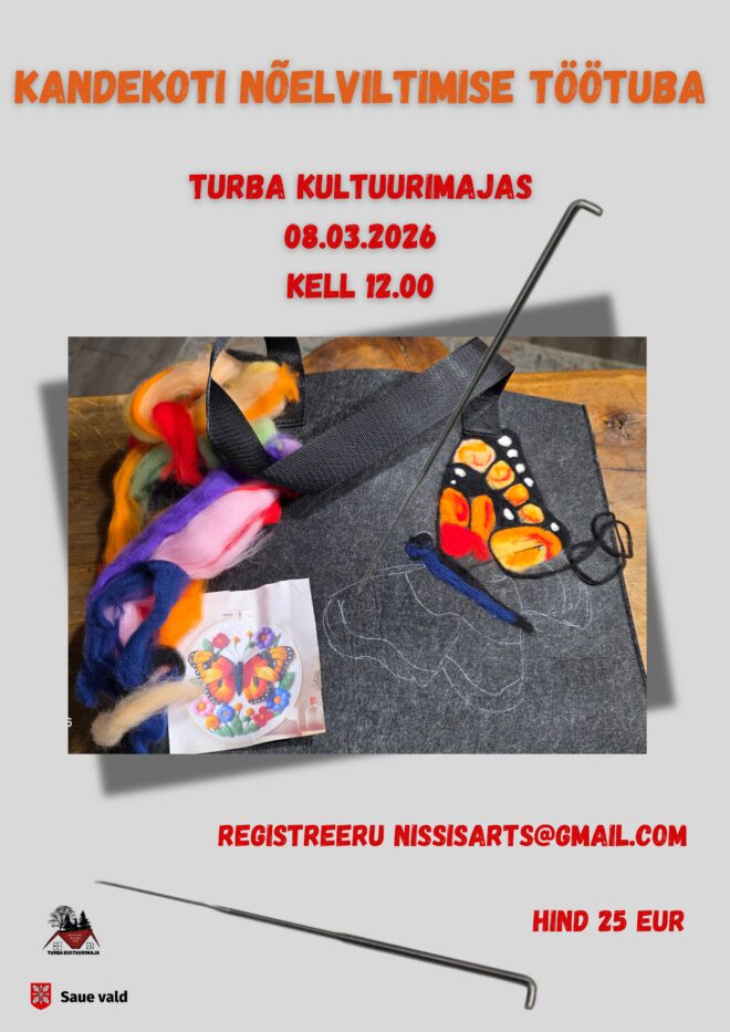 Kandekoti nõelviltimise töötuba