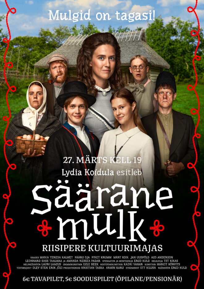 Kinoõhtu filmiga “Säärane mulk”