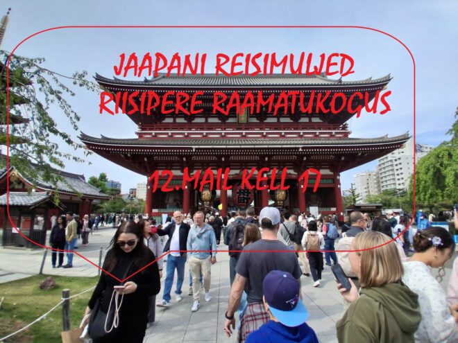 Jaapani reisimuljed Riisipere raamatukogus