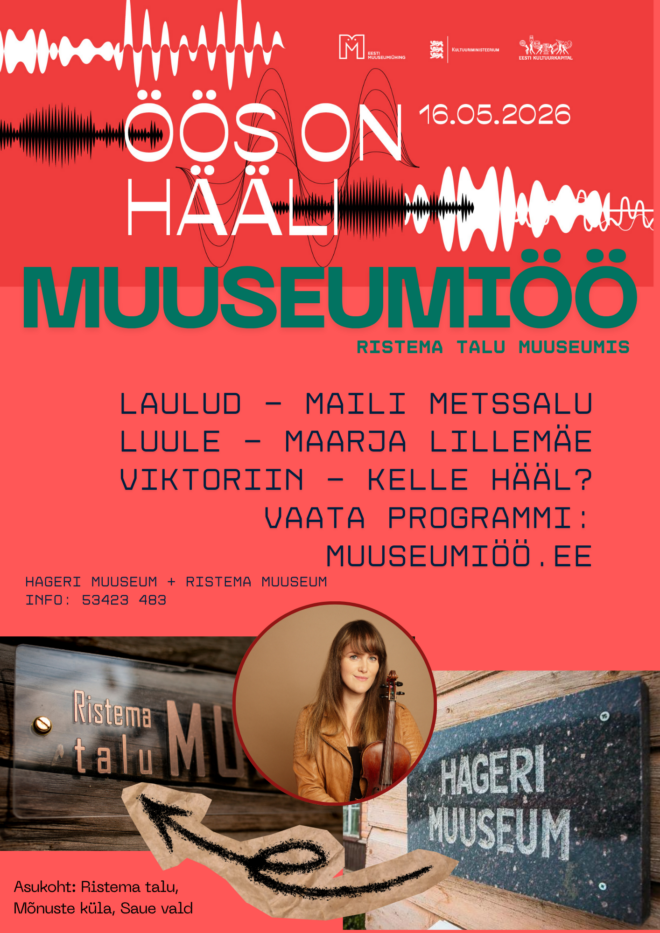 MuuseumiÖÖ “Öös on hääli” Ristema talu muuseumis