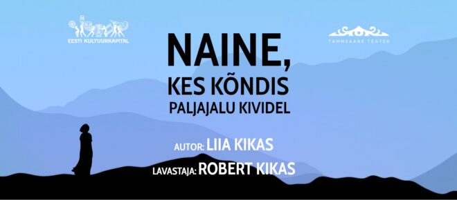 Naine, kes kõndis paljajalu kividel