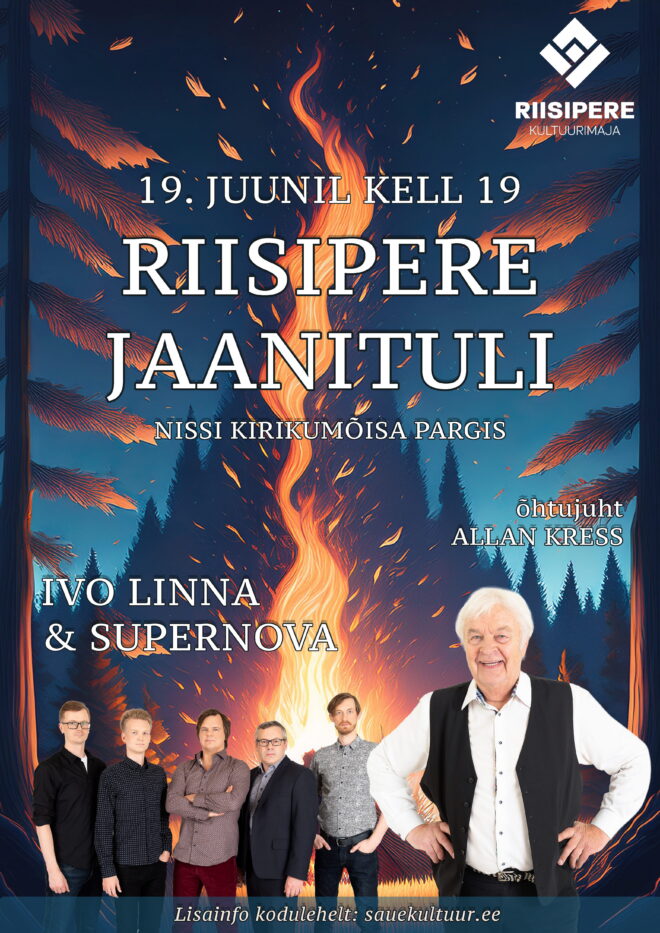 Riisipere jaanituli 2026 | Ivo Linna & Supernova