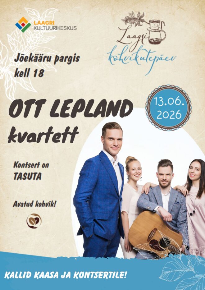 Ott Lepland kvartett kontsert