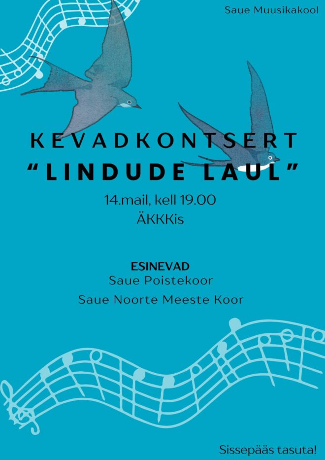 Kevadkontsert “Lindude laul”