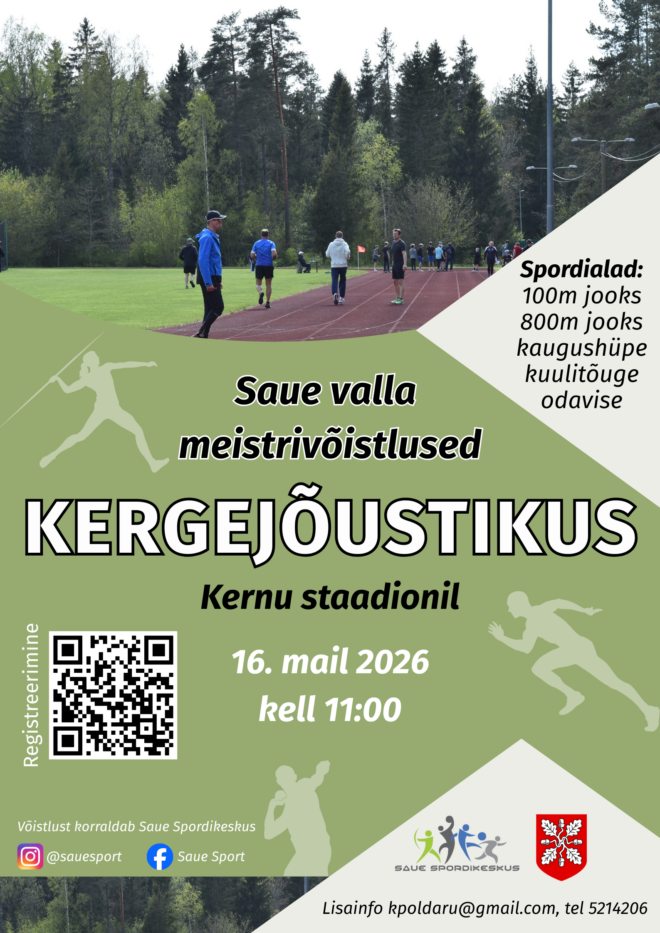 Saue valla meistrivõistlused kergejõustikus 2026