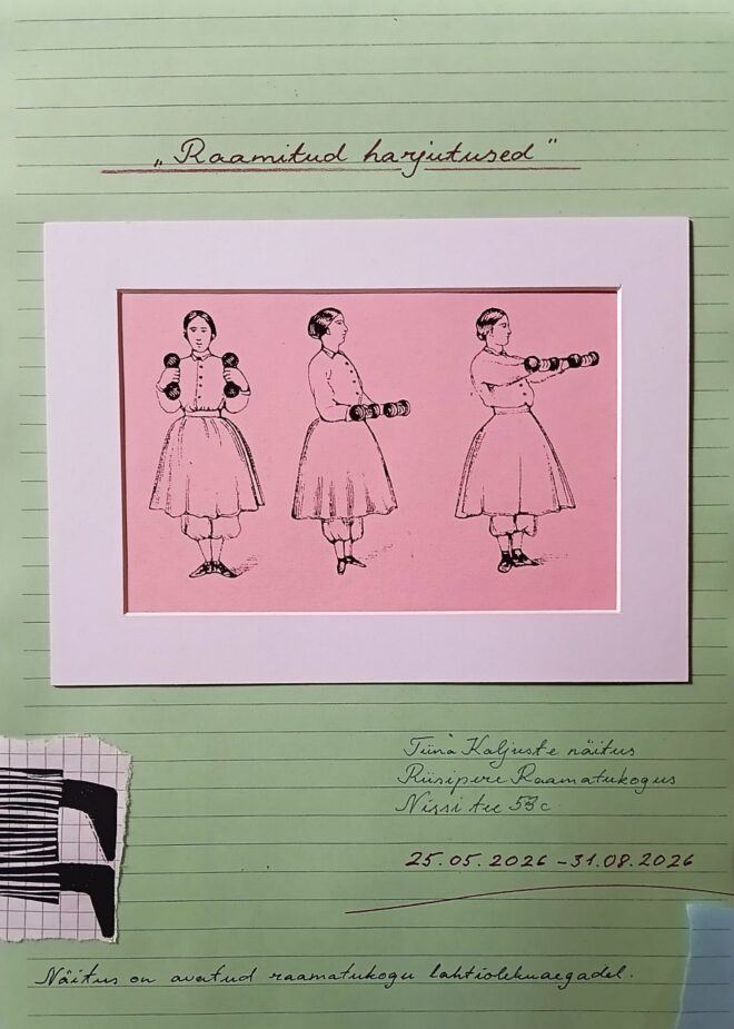 Tiina Kaljuste graafikanäitus „Raamitud harjutused“
