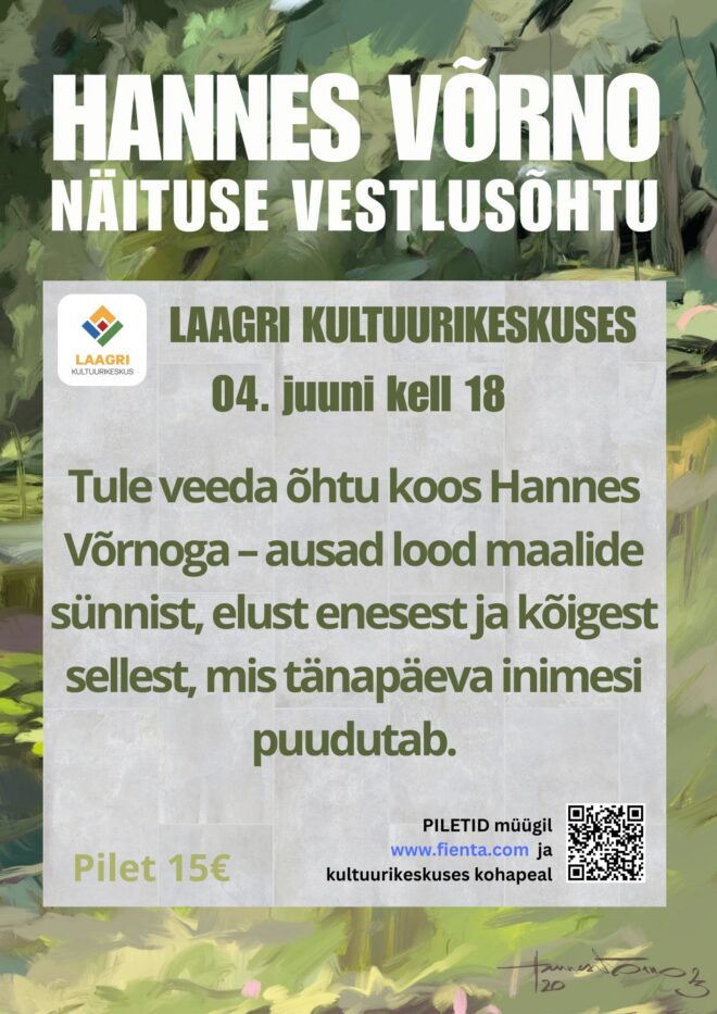 Hannes Võrno näituse vestlusõhtu