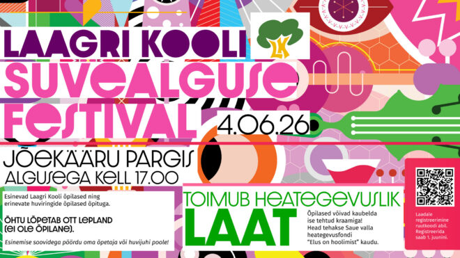 Laagri kooli Suvealguse festival 2026