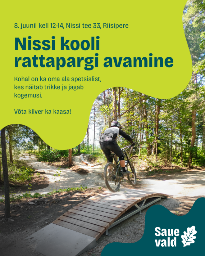 Nissi kooli rattapargi avamine
