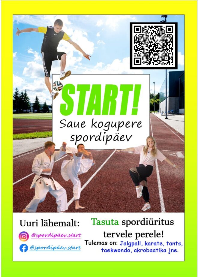 Saue kogupere spordipäev START! 2026