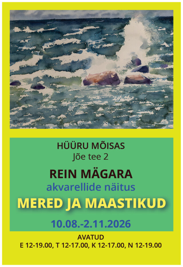 Rein Mägara akvarellide näitus – Mered ja maastikud