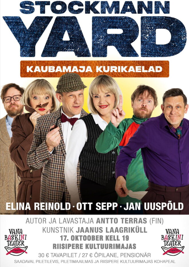 Kriminaalkomöödia “Stockmann Yard” – Kaubamaja kurikaelad