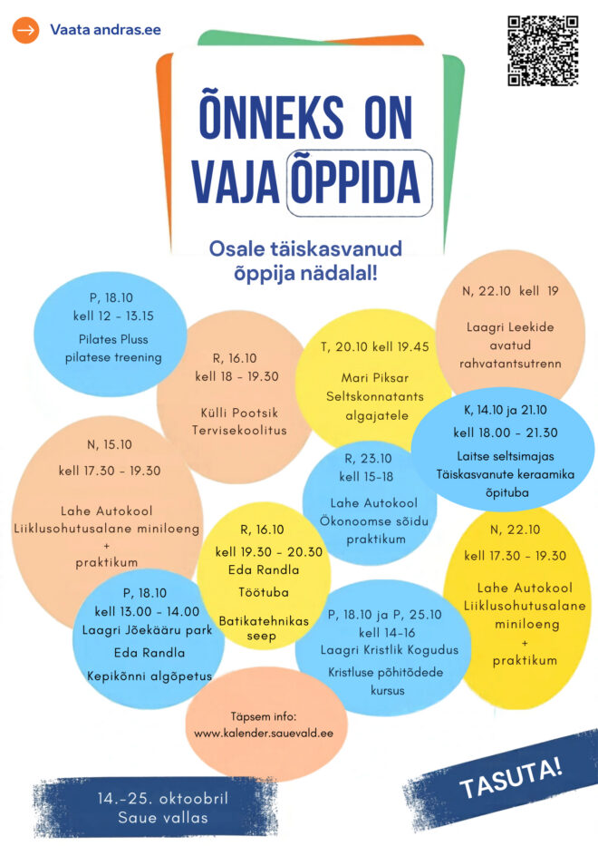 Tervisekoolitus “Mida meie keha meile ütleb?”
