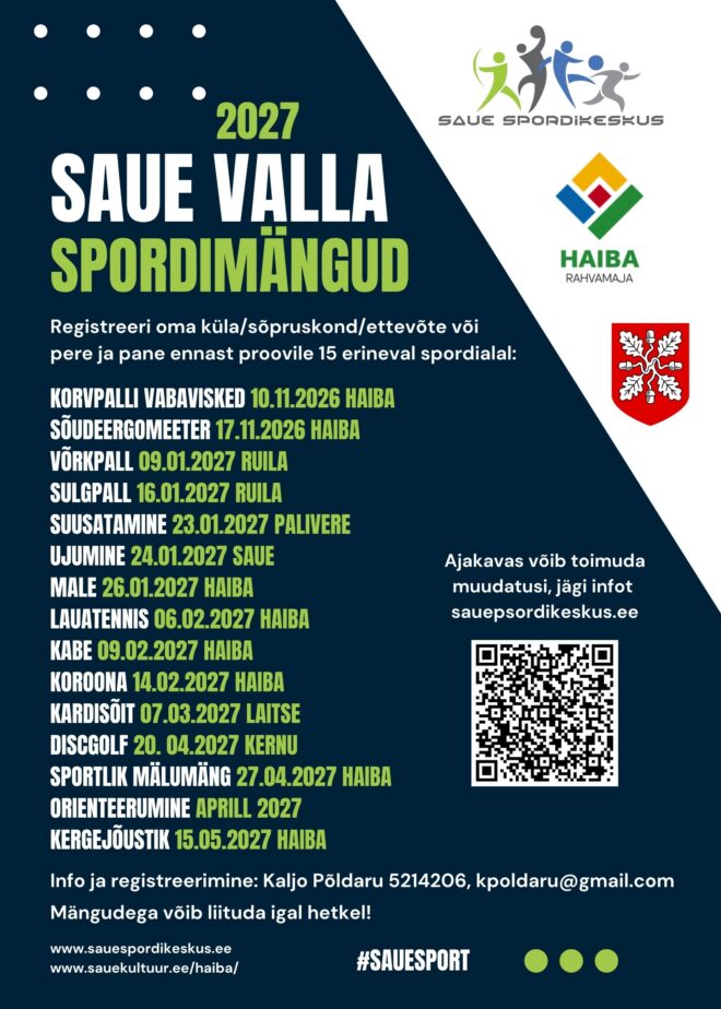 Saue valla spordimängud 2027